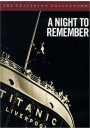 A NIGHT TO REMEMBER - Criterion Collection